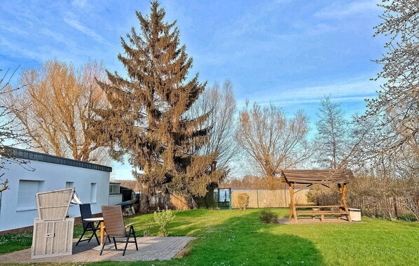 outside