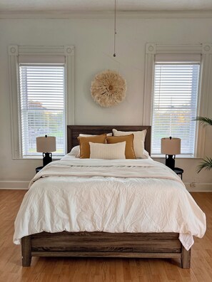 Bedroom #2 has a queen bed and an ensuite bathroom. 