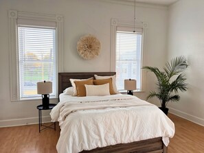 Bedroom #2 has a queen bed and an ensuite bathroom. 
