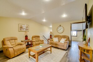 Family Room | Free WiFi | 2-Story Property