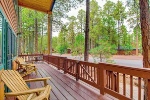 Exterior | Wraparound Deck | Seating Area