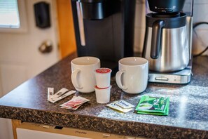 Kaffe och/eller kaffebryggare