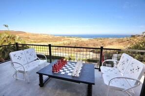 Golf course and ocean views