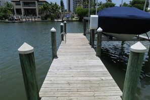 Lido Beach Retreat fishing dock