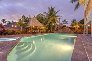 Large private pool for the whole family to enjoy