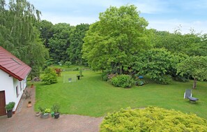 outside