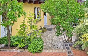 outside