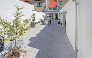 outside