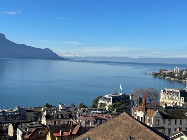 Vue depuis l’hébergement