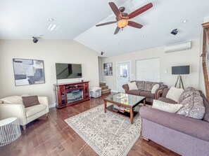 Spacious Living and Entertainment Room