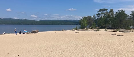 Pine Point Beach in August
