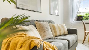 comfy sofa - turns into sofa bed