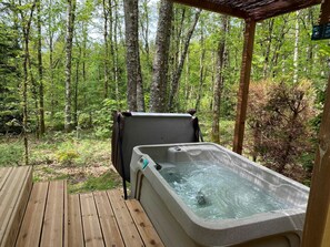 Spa privatif chauffé à 38 °C
