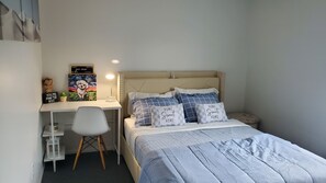 Bedroom 1 Blue Decor