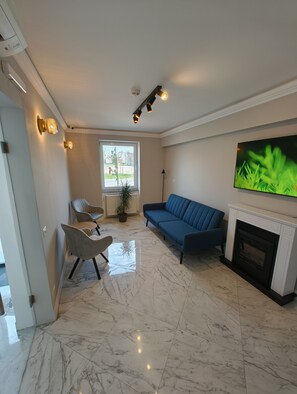 Sala de estar en el lobby