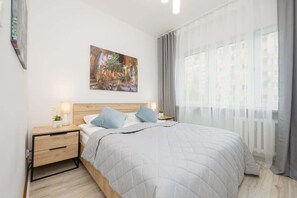 Bedroom with a comfortable bed