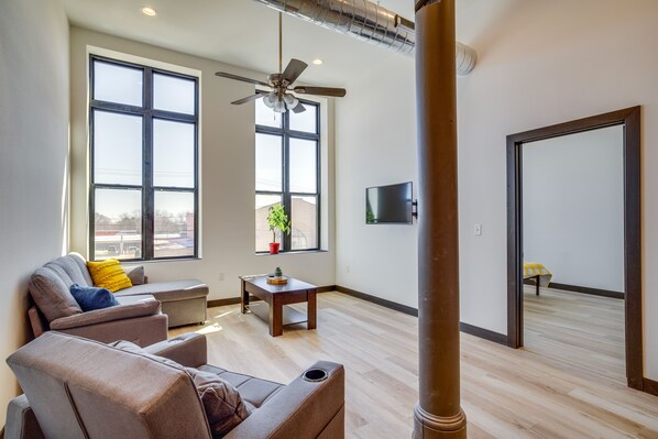 Cashton Vacation Rental | 2BR | 1BA | 700 Sq Ft | Stairs Required