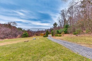 Property View | Fire Pit | Covered Deck | Gas Grill