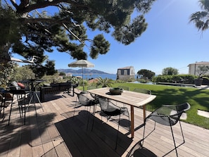 terrasse et vue