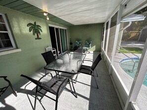 Outdoor dining