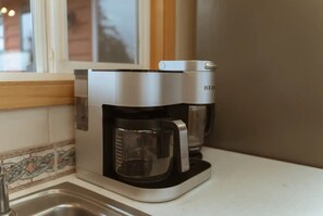Kaffe och/eller kaffebryggare
