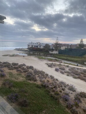 Vista a la playa o el mar
