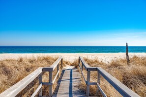 Oceanfront walkway