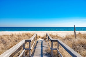 Oceanfront walkway