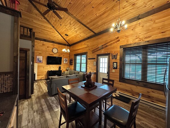 Main room.kitchen and living room