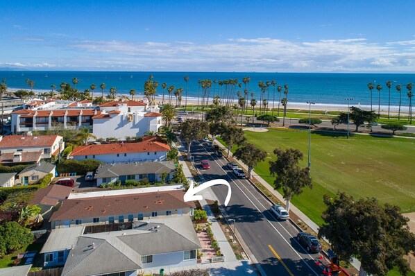 Unbeatable location just steps away from East Beach! 5 bedrooms + 2.5 baths total!