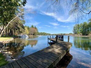 Private dock with boat launch 10 feet away!