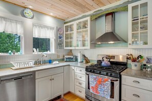 Well stocked kitchen