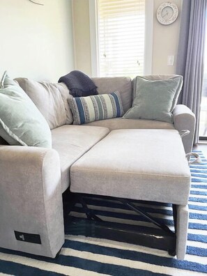 Sofa pull out to a full size bed