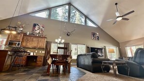 Spacious family living area