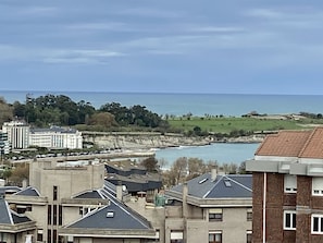 Blick von der Unterkunft