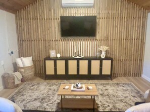 Cottage Living Area Roku TV