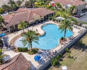 Pool & Hot Tub 30 Steps Away!