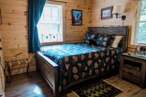 Bedroom #2 - Queen Bed with Smart TV, hotel mattress & usb outlets