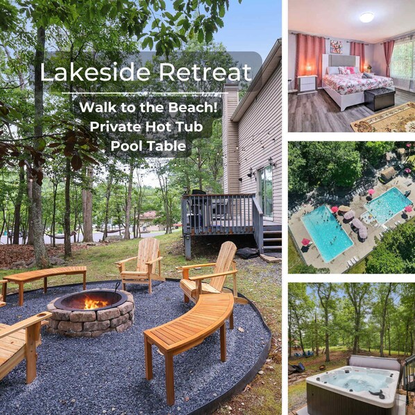 Welcome to the Pocono lakeside retreat! We can't wait for you to enjoy all this home has to offer!