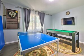 Get ready for family fun nights or friendly competition in our amazing recreation room!