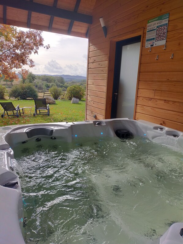 Bubbelpool utomhus