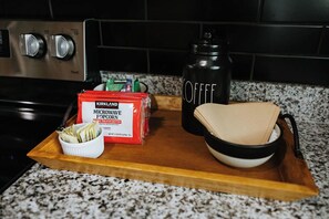 Kaffe och/eller kaffebryggare
