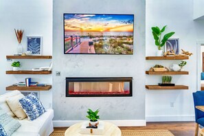 Soaring ceiling, luxury finishes at The Bay House