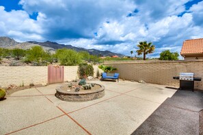 Enclosed Patio | Gas Grill | Mountain View