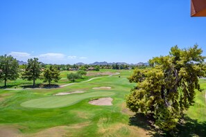 View from top floor patio of Stone Creek Gold course.
