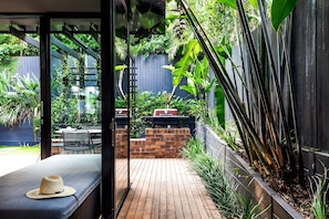 Seamless indoor outdoor living.