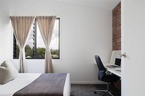 Dedicated office space for working remotely.