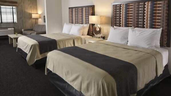 Unit with comfortable beds