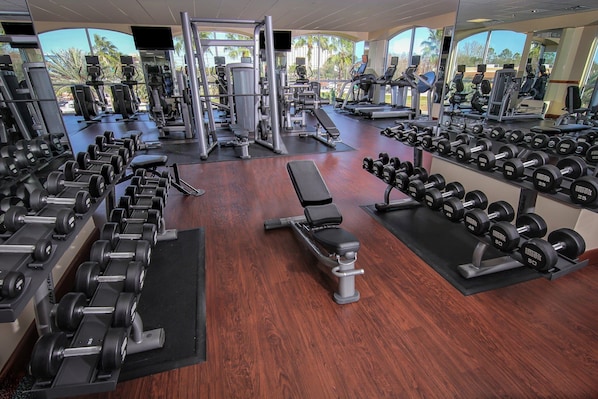 Fitnessbereich