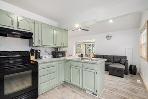 Kitchen Open To Livingroom